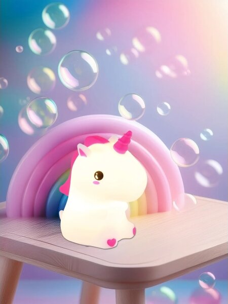 Globo 2873-LED RGBW luce notturna per bambini dimmerabile e ricaricabile UNICORN LED/1,5W/5V 1200 mAh unicorno