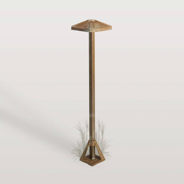 Moretti Luce Lampione da giardino Aura Frame, Bronzo / Ottone antico, Ottone, Campagna / Rustiche, Lampada da esterni