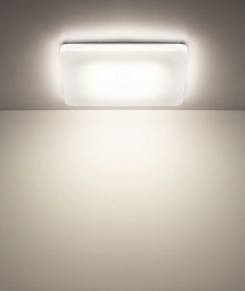 Globo 41548-24 - Plafoniera LED DONTE, 24W, 230V, 41x41 cm