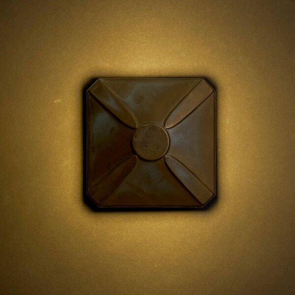 Moretti Luce Applique da esterni Aura Frame, Bronzo / Ottone antico, Ottone, Campagna / Rustiche, Applique da esterni