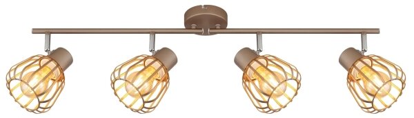 Globo 54663-4 - Faretto OLIN 4xE27/40W/230V