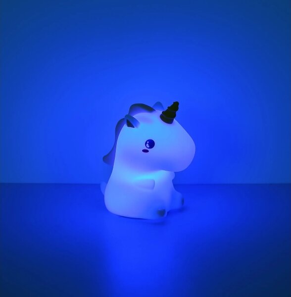 Globo 2873-LED RGBW luce notturna per bambini dimmerabile e ricaricabile UNICORN LED/1,5W/5V 1200 mAh unicorno
