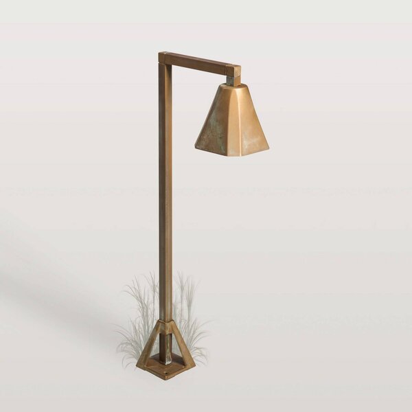 Moretti Luce Lampione da giardino Silva Frame, Bronzo / Ottone antico, Ottone, Campagna / Rustiche, Lampada da esterni