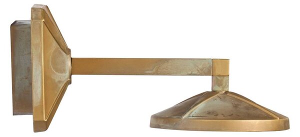 Moretti Luce Applique da esterni Aura Disk, Bronzo / Ottone antico, Ottone, Campagna / Rustiche, Applique da esterni