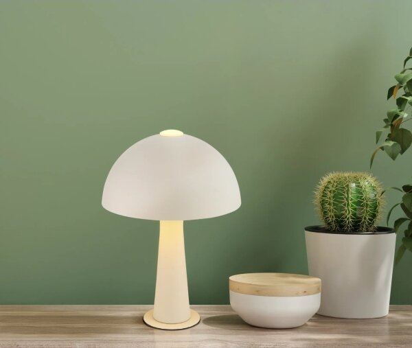 Globo 50670122 - Lampada da tavolo JULIA 1xE14/25W/230V beige