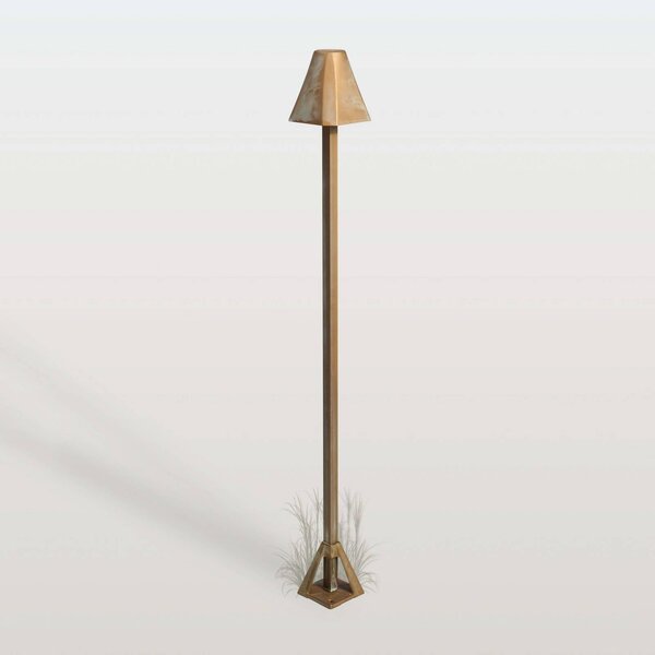 Moretti Luce Lampioncino da giardino Silva Frame, Bronzo / Ottone antico, Ottone, Campagna / Rustiche, Lampada LED da esterni
