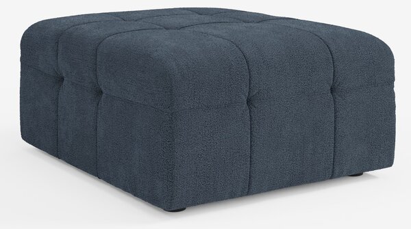 Mosaic pouf e modulo in bouclé - 96x77 cm design capitonné in tessuto