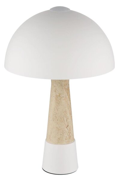 Globo 51070122 - Lampada da tavolo PAULIN 1xE27ILLU/40W/230V colore crema