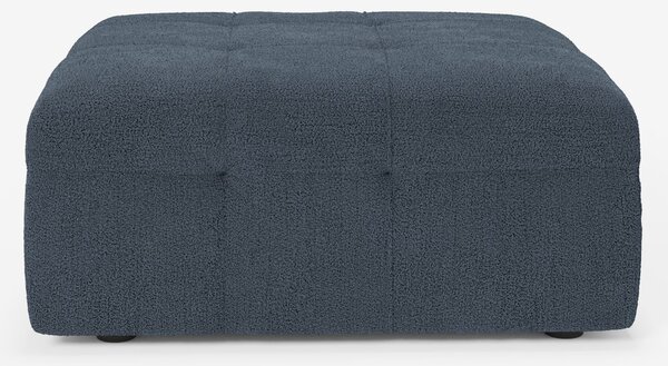 Mosaic pouf e modulo in bouclé - 96x77 cm design capitonné in tessuto