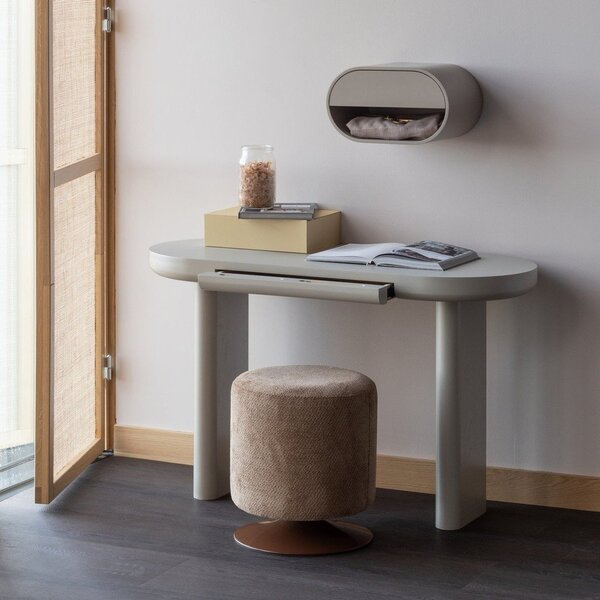 Mensola greige con ripiani multipli 39 cm Momo – WOOOD