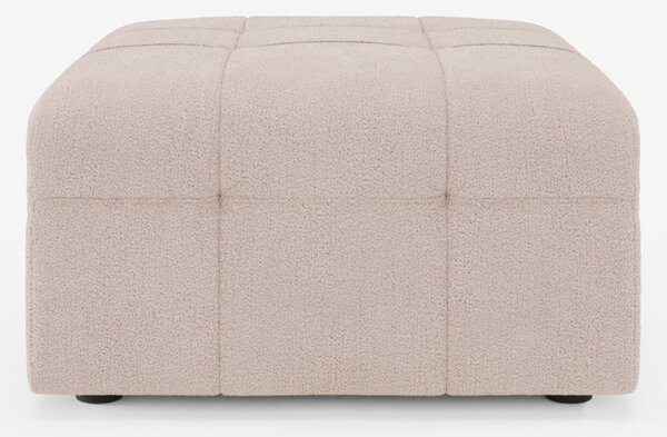 Mosaic pouf e modulo in bouclé - 96x77 cm design capitonné in tessuto