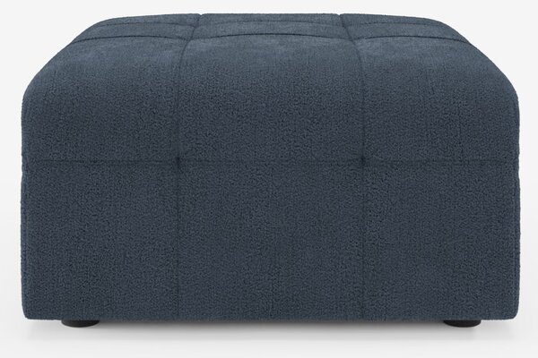Mosaic pouf e modulo in bouclé - 96x77 cm design capitonné in tessuto