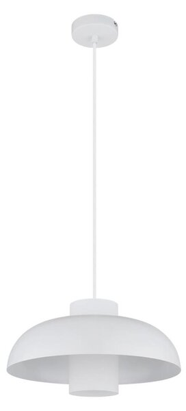 Globo 15755W - Lampada a sospensione con cavo LOWE 1xE27/60W/230V bianco