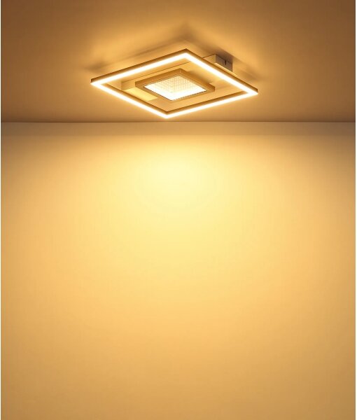 Globo 67324-24C - Plafoniera LED PIKARA LED/18W/230V 3000K 35x33 cm