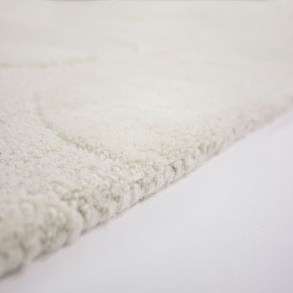 Tappeto avorio in lana tessuto a mano 200x290 cm Gigi – Flair Rugs