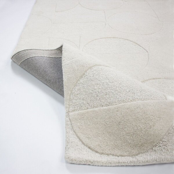 Tappeto avorio in lana tessuto a mano 200x290 cm Gigi – Flair Rugs