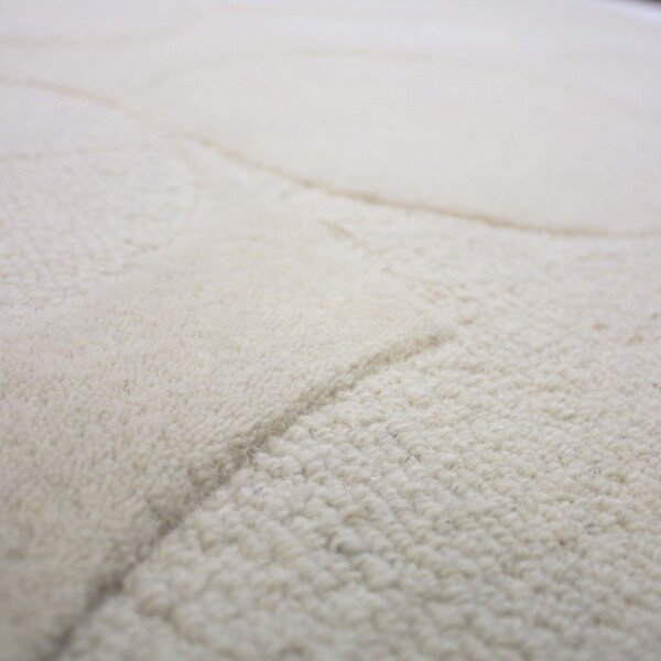 Tappeto avorio in lana tessuto a mano 200x290 cm Gigi – Flair Rugs