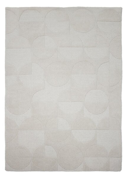 Tappeto avorio in lana tessuto a mano 200x290 cm Gigi – Flair Rugs