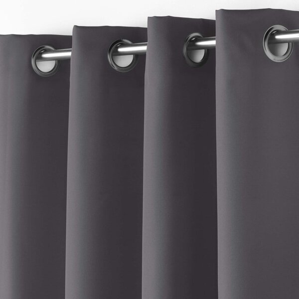 Tenda grigio scuro 140x180 cm Essentiel - douceur d'intérieur