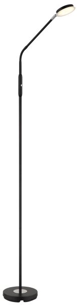 Globo 58504SS - SILVIO lampada da terra a LED dimmerabile con controllo touch LED/6,5W/230V nero