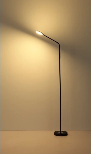 Globo 58504SS - SILVIO lampada da terra a LED dimmerabile con controllo touch LED/6,5W/230V nero