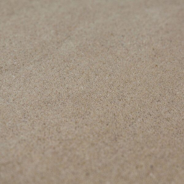 Tappeto di colore naturale in lana tessuto a mano 160x230 cm Leo Scallop – Flair Rugs