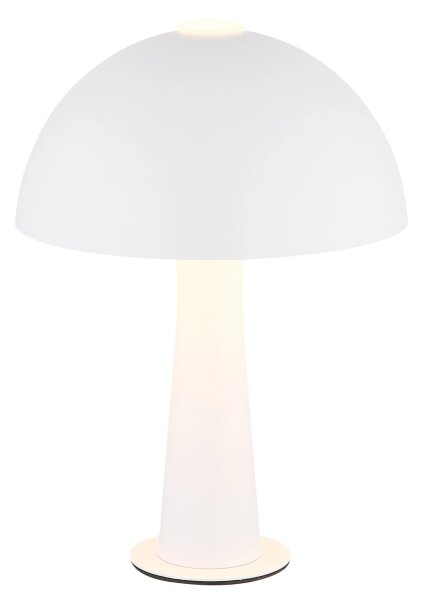 Globo 50670107 - Lampada da tavolo JULIA 1xE14/25W/230V bianca