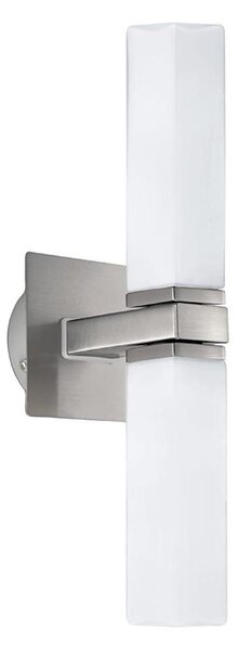 EGLO 88284 - Applique per bagno PALERMO 2xG9/40W vetro opale IP44