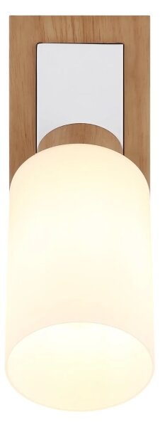 Globo 15977-1 - Faretto da parete ROWENA 1xE27/60W/230V beige/bianco