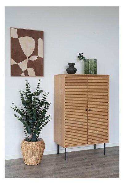 Vaso in vetro verde (altezza 26,5 cm) - House Nordic