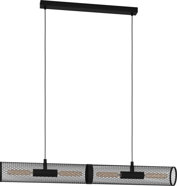 Eglo 43534 - Lampadario su corda REDCLIFFE 4xE27/40W/230V