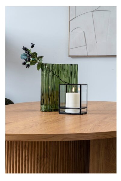 Vaso in vetro verde (altezza 26,5 cm) - House Nordic