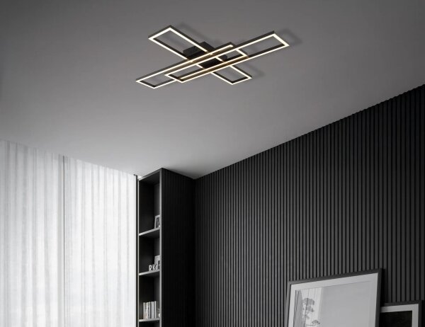 Globo 67363-55 - Plafoniera LED TATJANA LED/55W/230V 3000K 80x60 cm