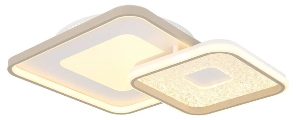 Globo 48097-48 - Plafoniera LED dimmerabile MOSAIKO LED/48W/230V 50x50 cm+telecomando