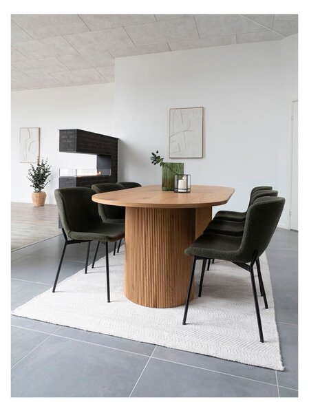 Vaso in vetro verde (altezza 26,5 cm) - House Nordic