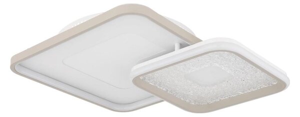 Globo 48097-48 - Plafoniera LED dimmerabile MOSAIKO LED/48W/230V 50x50 cm+telecomando