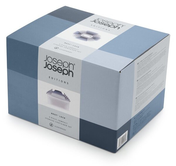 Scatole per alimenti in set 5 pz Nest – Joseph Joseph