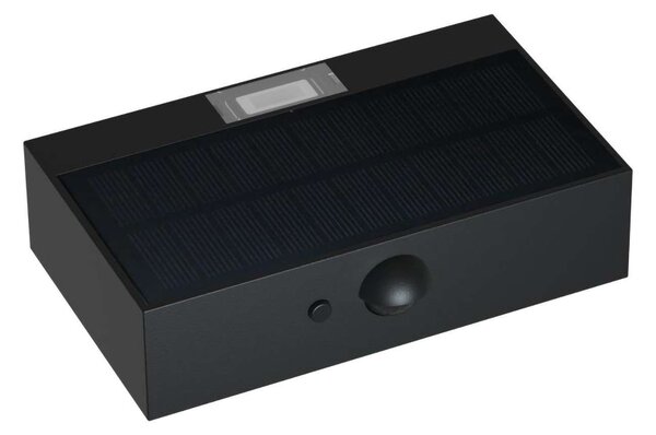 Applique Solare MINI-WALL Nera 350 lumen