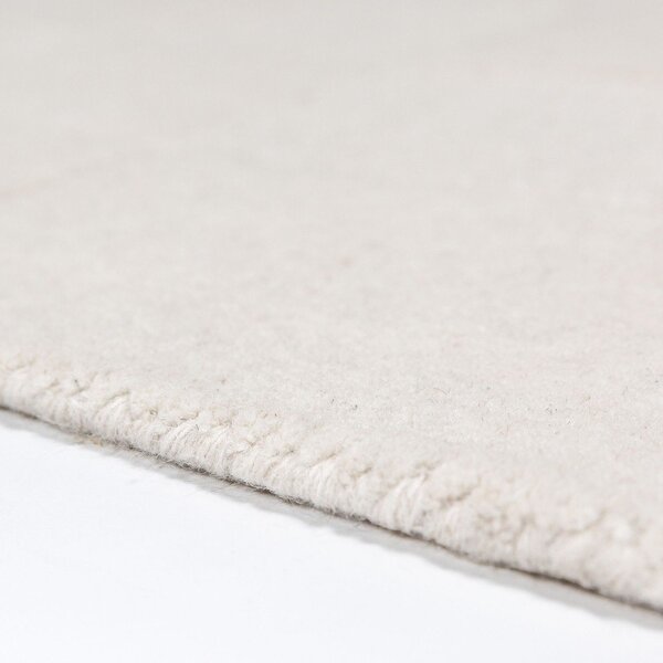 Tappeto avorio in lana tessuto a mano 200x290 cm Checkerboard – Flair Rugs