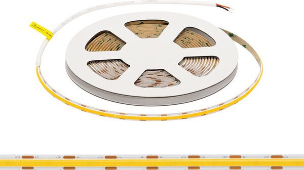 Striscia LED COB 24V 10W/m CRI>90 Professionale - IP20 - 5 metri