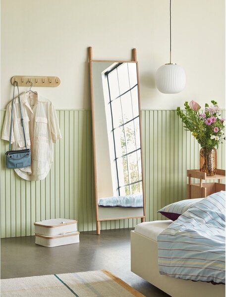 Specchio da terra con cornice in legno 53x188 cm Lean - Hübsch