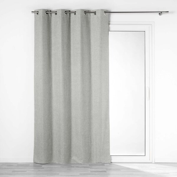 Tenda oscurante grigio chiaro 140x260 cm Crepuscule - douceur d'intérieur