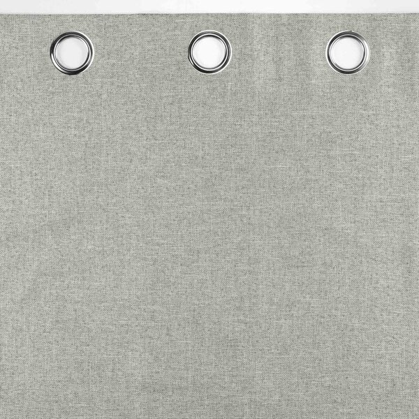 Tenda oscurante grigio chiaro 140x260 cm Crepuscule - douceur d'intérieur