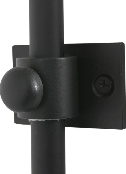 Steinhauer Applique da parete Sparkled Light, Nero, Soggiorno / Sala da pranzo, Metallo, Applique