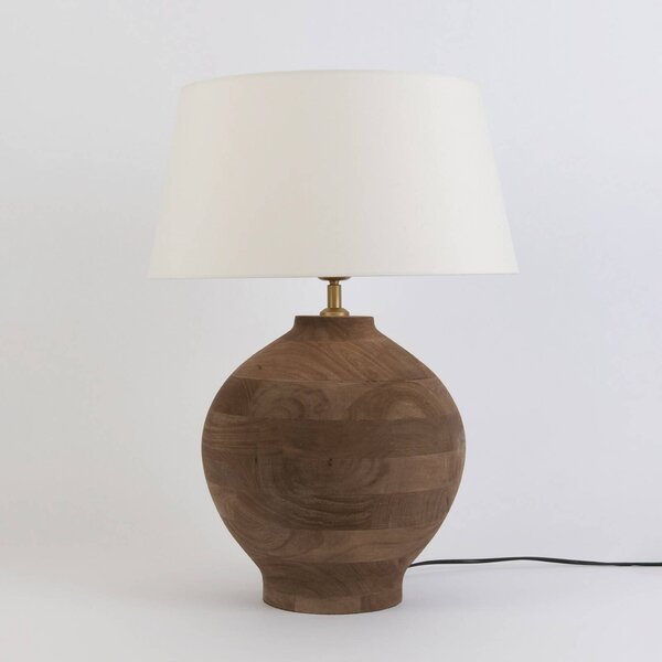 Holländer Lampada da tavolo SORATTE, Legno scuro, Soggiorno / Sala da pranzo, Legno, Lampada da tavolo