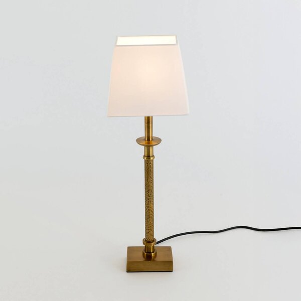 Holländer Lampada da tavolo PALMARIA, Ottone / Oro, Soggiorno / Sala da pranzo, Alluminio, Lampada da tavolo