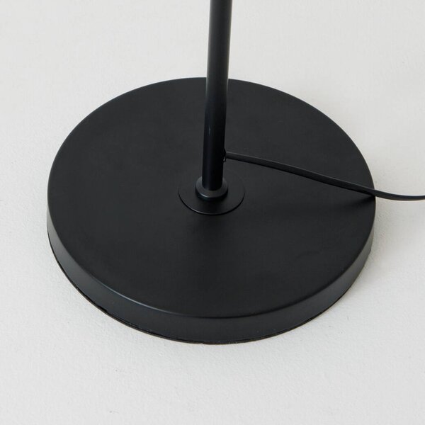 Holländer Lampada da terra ESPERTO, Nero, Soggiorno / Sala da pranzo, Metallo, Lampada da terra