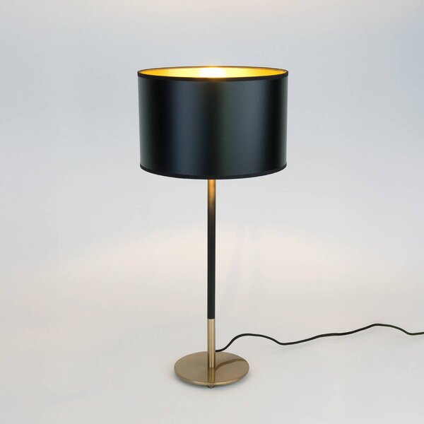 Holländer Lampada da tavolo ENZIO, Nero, Soggiorno / Sala da pranzo, Metallo, Moderno, Lampada da tavolo