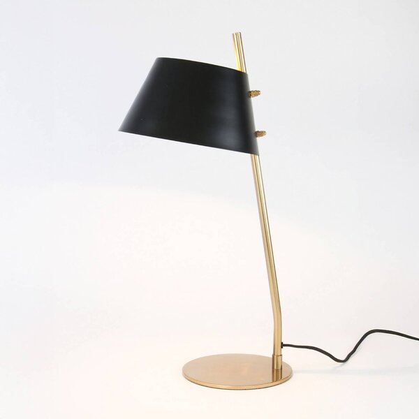 Holländer Lampada da tavolo ADEA, Ottone / Oro, Soggiorno / Sala da pranzo, Metallo, Moderno, Lampada da tavolo