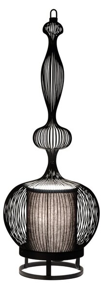 Lampade da tavolo Forestier, Impératrice, Nero, Soggiorno, Metallo, Design